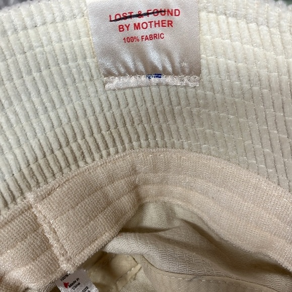 MOTHER JEANS Anthropologie Corduroy bucket hat new one size main image 6